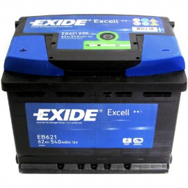 Exide Excell EB 621 / 62Ah 540A